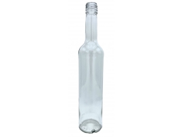 Láhev 0.5l čiré sklo
